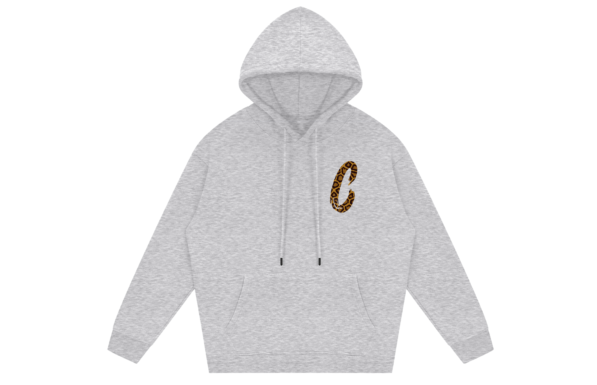 C Leopard Front Hoodie