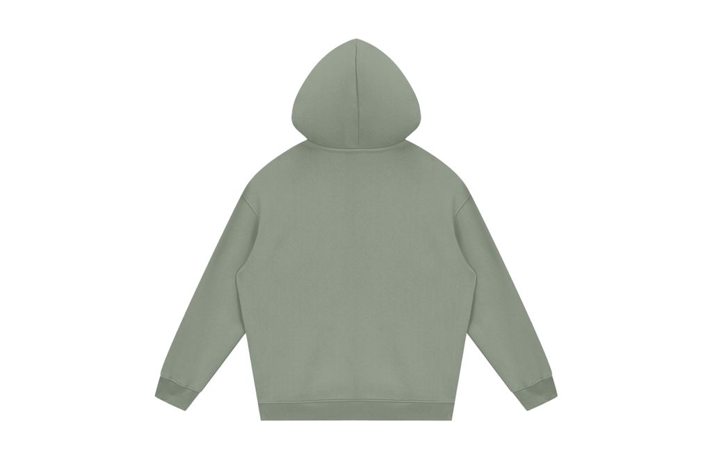 Basique Green Hoodie