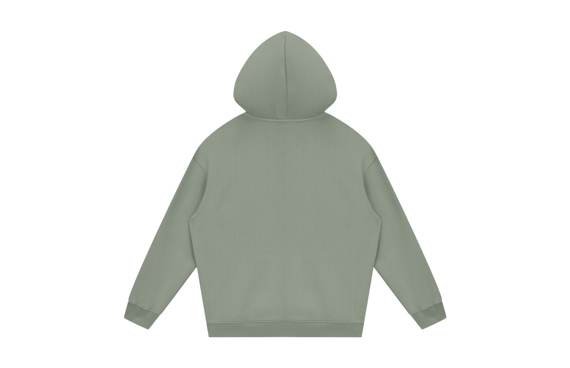 Basique Green Hoodie