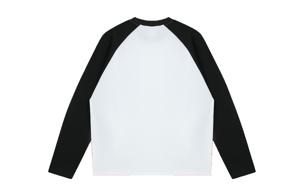 Basique Noir Tee-shirt Manche Longue