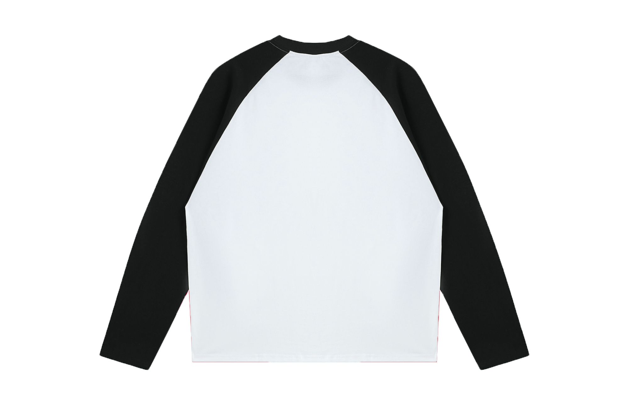 Basique Noir Tee-shirt Manche Longue