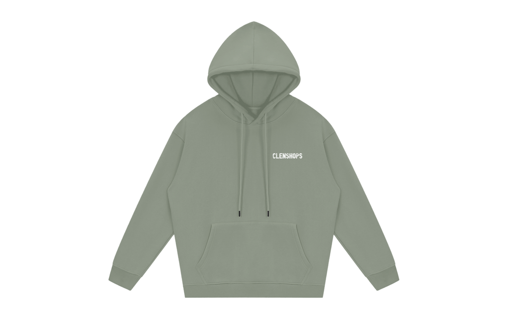 Basique Green Hoodie