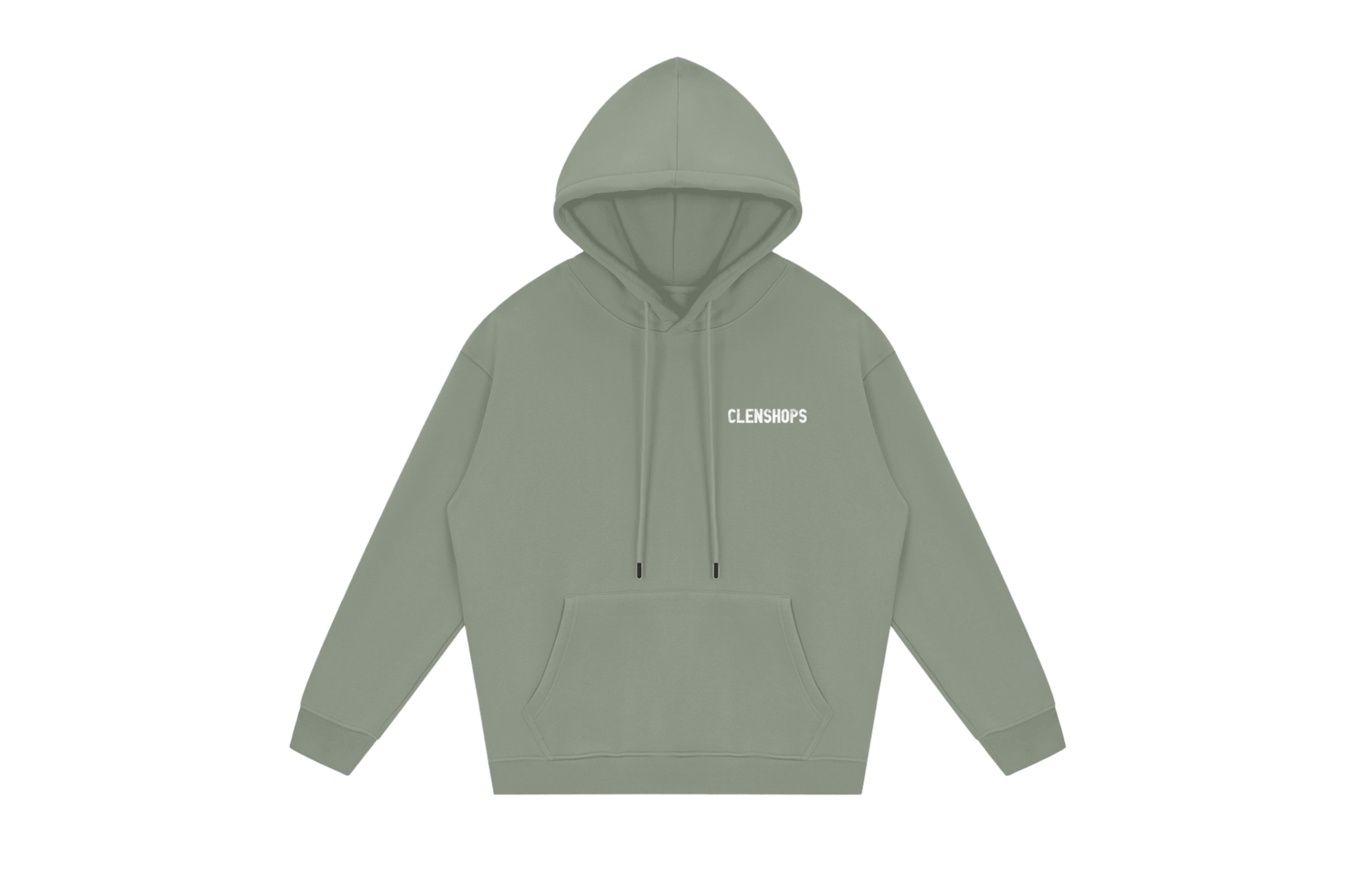 Basique Green Hoodie