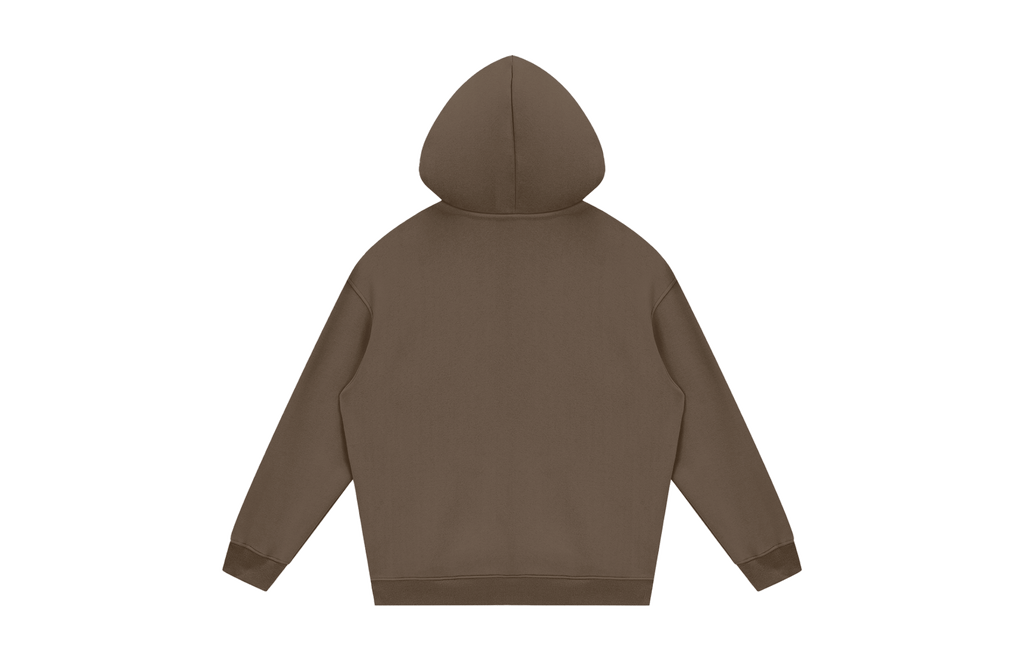 Basique Marron Hoodie