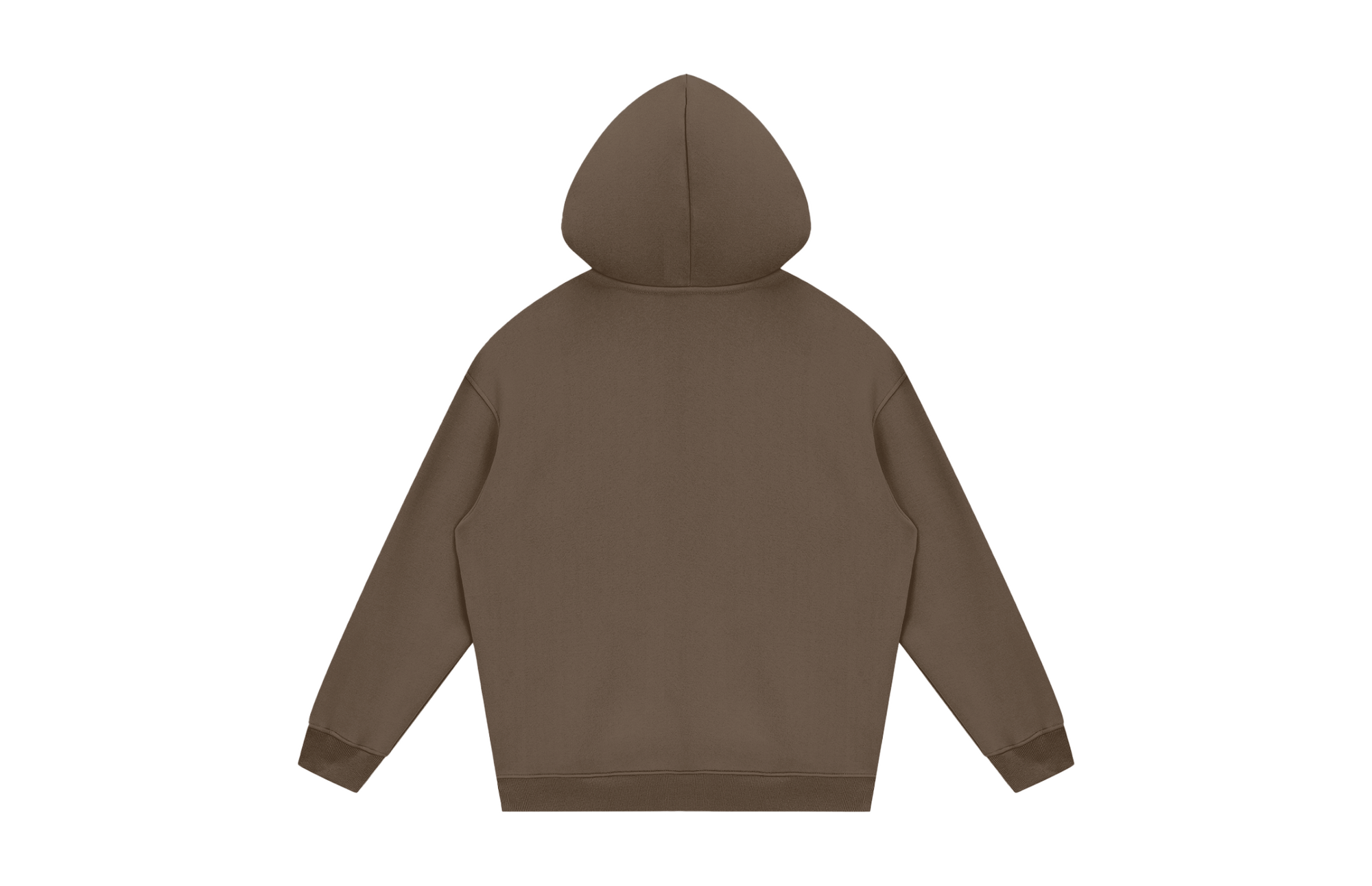 Basique Marron Hoodie