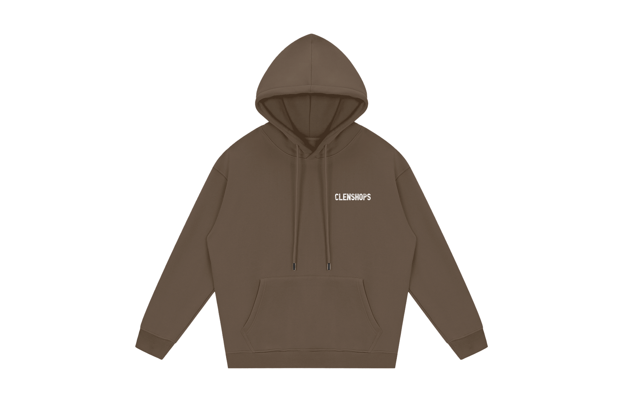 Basique Marron Hoodie