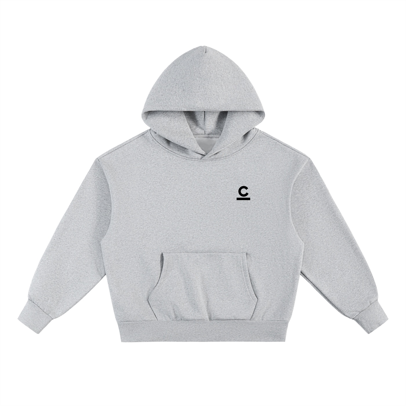 Rebrand Gris Hoodie